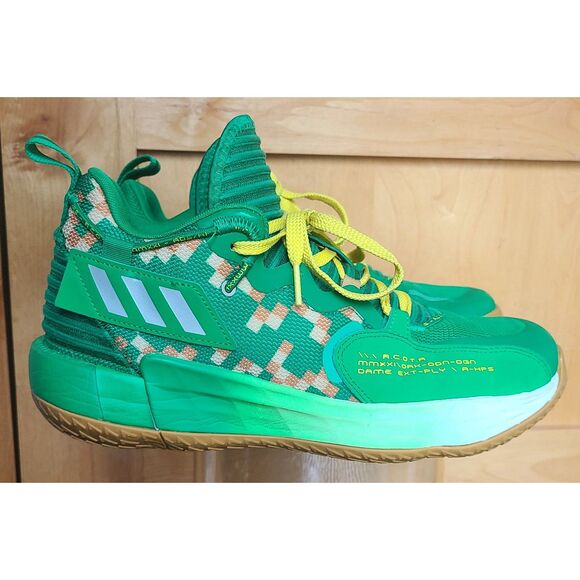 Adidas Dame Ext-Ply US 10.5 Ready Player One Green Basketball Shoes Sneakers - Picture 1 of 10